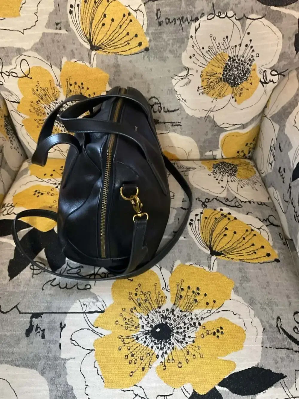 Fossil Sydney Leather Satchel Crossbody Handbag